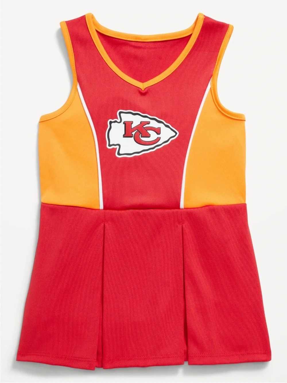 Old Navy Red Kansas City Chiefs Graphic Mesh Dress l